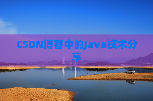 CSDN博客中的Java技术分享